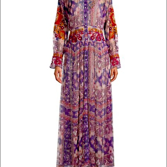 ❤️JOHNNY WAS DUANA EMBROIDERED MESH DRESS💐💐❤️ Most beautiful dress. 3 sizes. - Picture 11 of 11